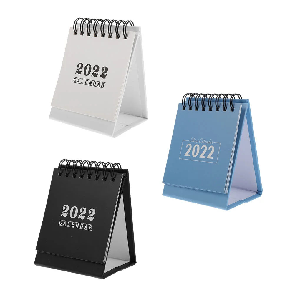 

3Pcs Decorative Portable Paper Durable High-quality Schedule Planner Calendars Office Calendars