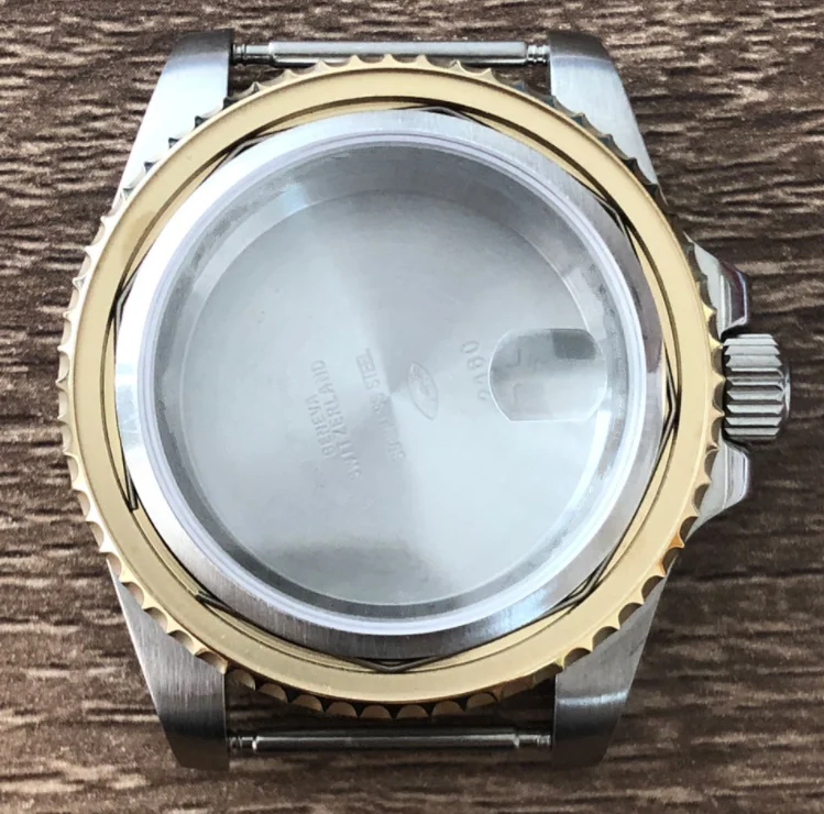

40mm Stainless Steel Watch Case with Sapphire for 3135 Movement with R Logo