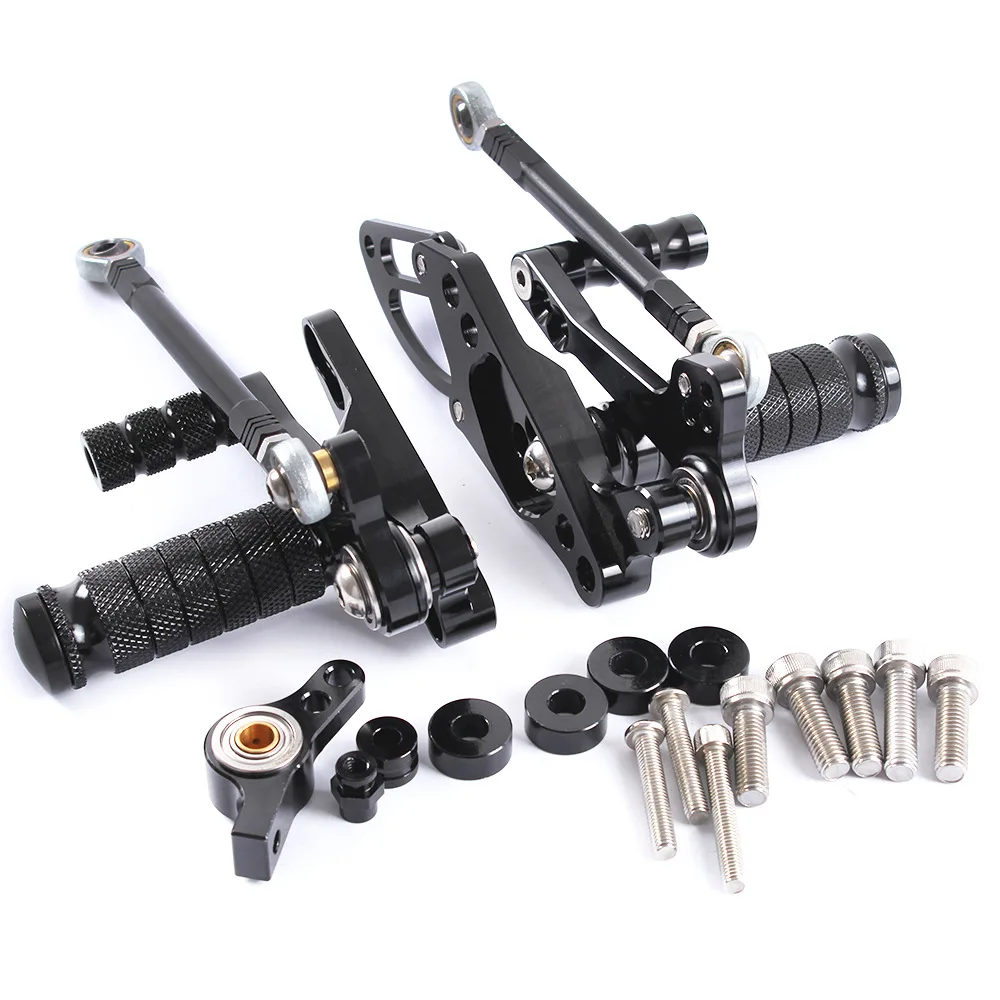 

Для DUCATI STREETFIGHTER 1098/S 1198/S 2011-2014 CNC мотоциклетные Регулируемые задние комплекты, подножки для педалей, подставки для ног