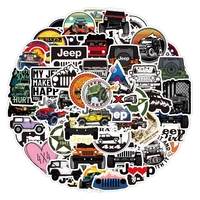 103050pcs cool jeep car graffiti stickers car motorcycle travel luggage phone guitar laptop classic toy waterproof kid sticker