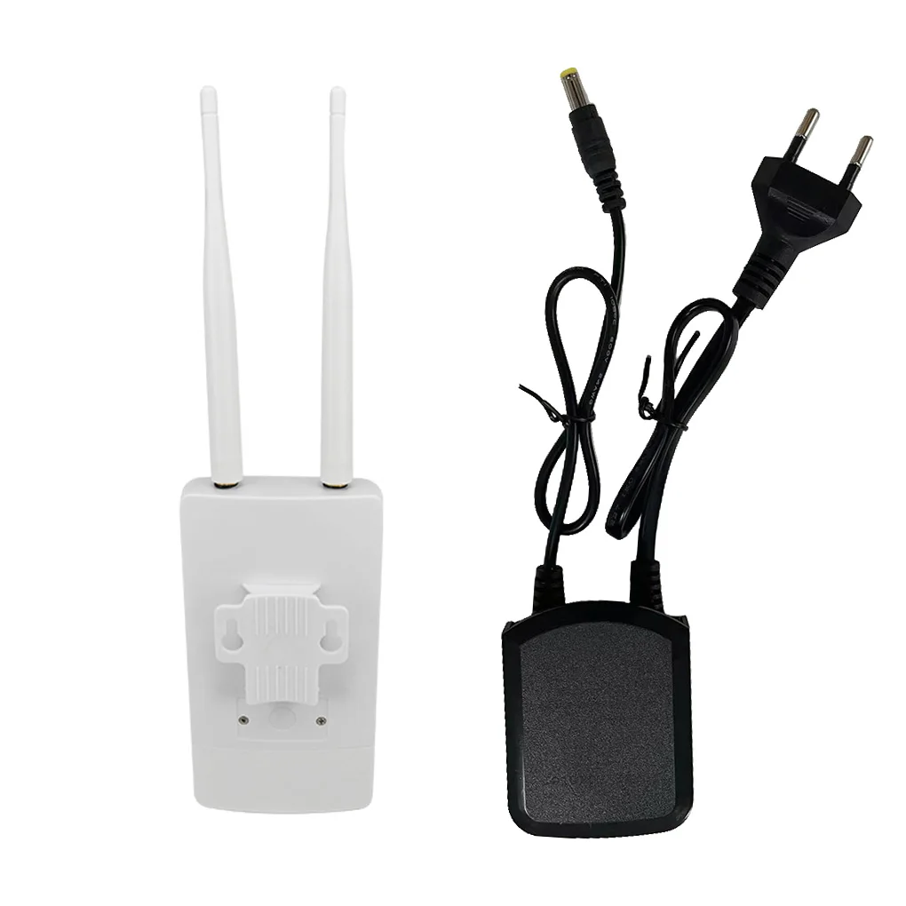

CPE905 150Mbps Smart Router High Strength Home Hotspots Wear-resistant Signal Adapter External Antenna POE US Plug