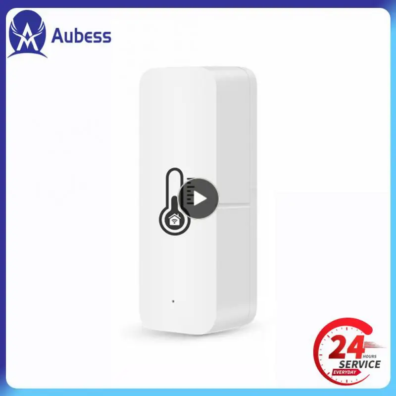 

Wifi With Buzzer Alarm Mini Humidity Sensor App Remote Control Tuya Humidity Sensor Thermometer Detector Wireless Indoor