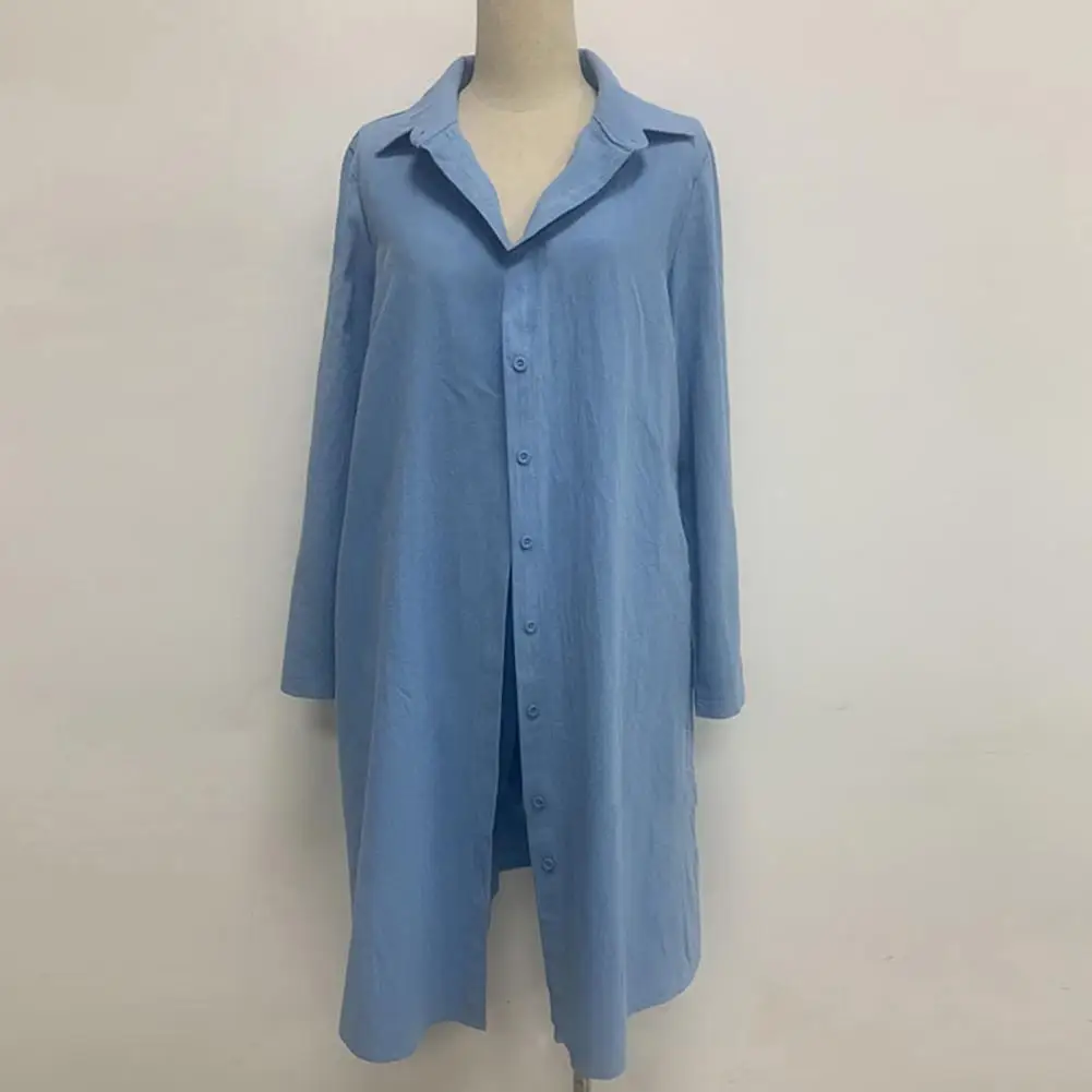 

2 Pcs/Set Autumn Coat Shorts Set Elastic Waist Cardigan Straight Lapel Women Coat Pants Set Women Outfit Set for Home