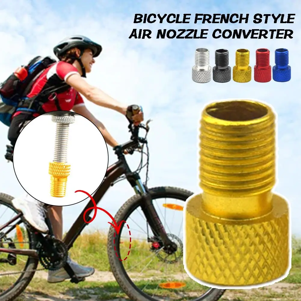 5-цветный велосипедный клапан дорожный велосипед Presta в Schrader AV-конвертер адаптер FV
