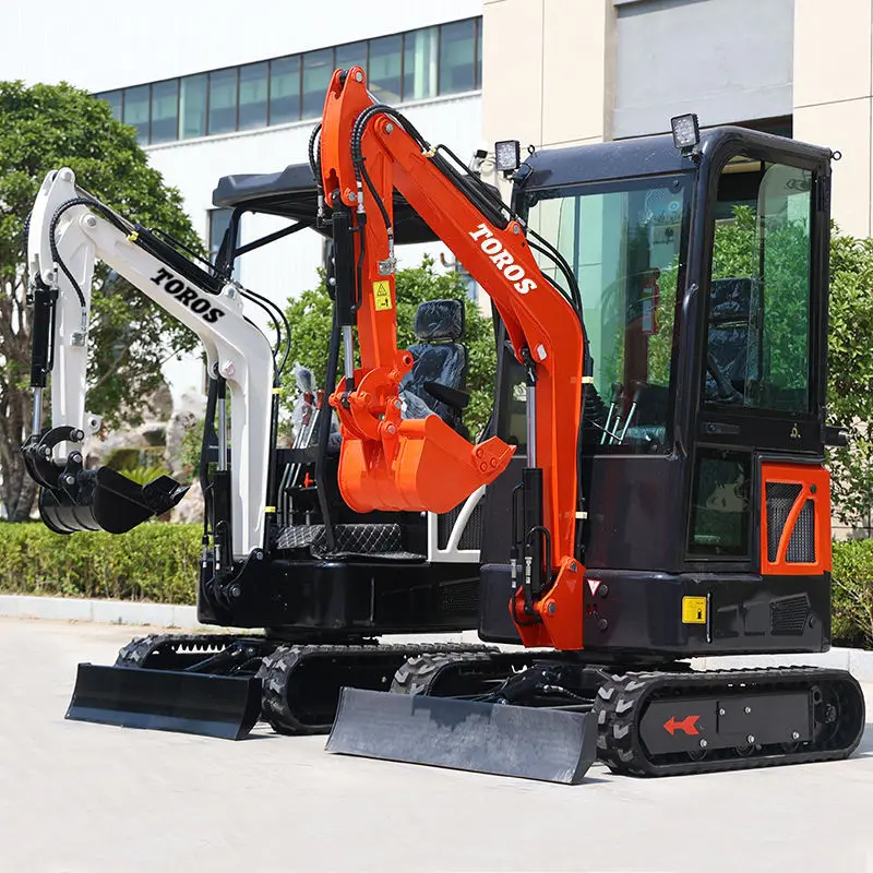 

Earth-moving Machinery 1.5 Ton Small Digger Mini Excavator Manufacturer China Wholesale Excavadora Micro Compact Bagger 1.7 Ton