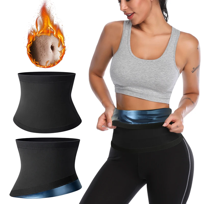 Gaine Ventre Sauna Slimming Belt for Men Fitness Cincher Training Belly Corset Sweat Fat Burning Women Body Shaper Weight Loss |