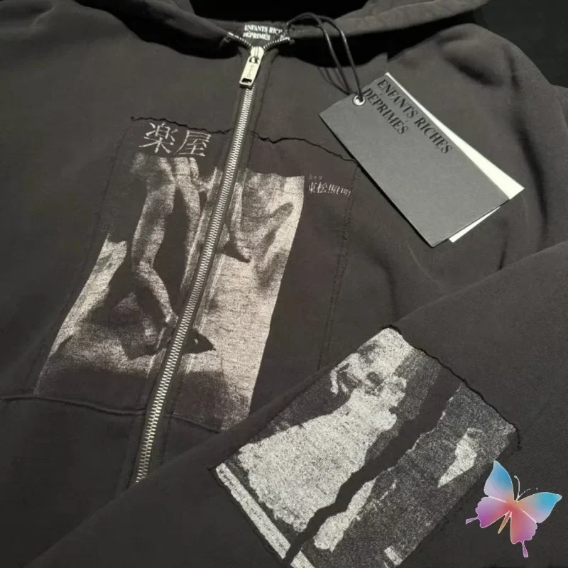 Повседневные свободные куртки большого размера ERD в стиле ретро стираные