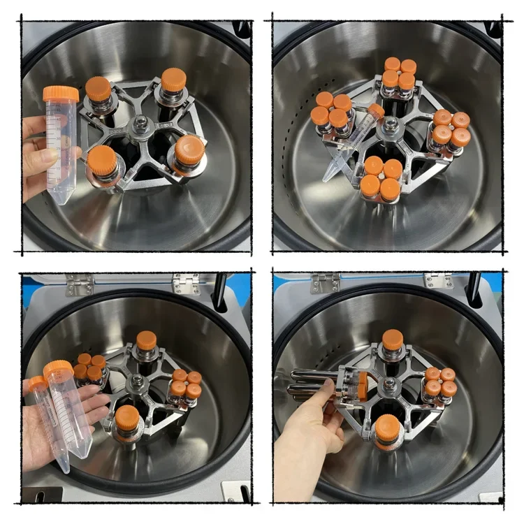 Cence L500-A Низкоскоростная настольная центрифуга Лабораторная Дешевая цена