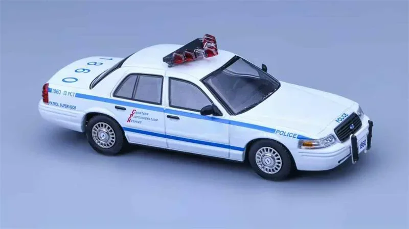 Литая под давлением модель автомобиля Rollin 1:64 CV Crown Victoria Taxicab Limited 799