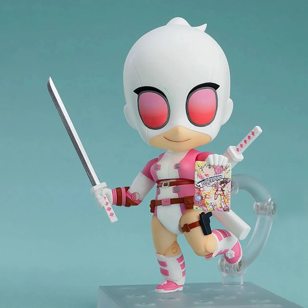 Хорошая улыбка Nendoroid 1696 Gwenpool Дэдпул ГСК комиксы Marvel Аниме фигурки игрушки |