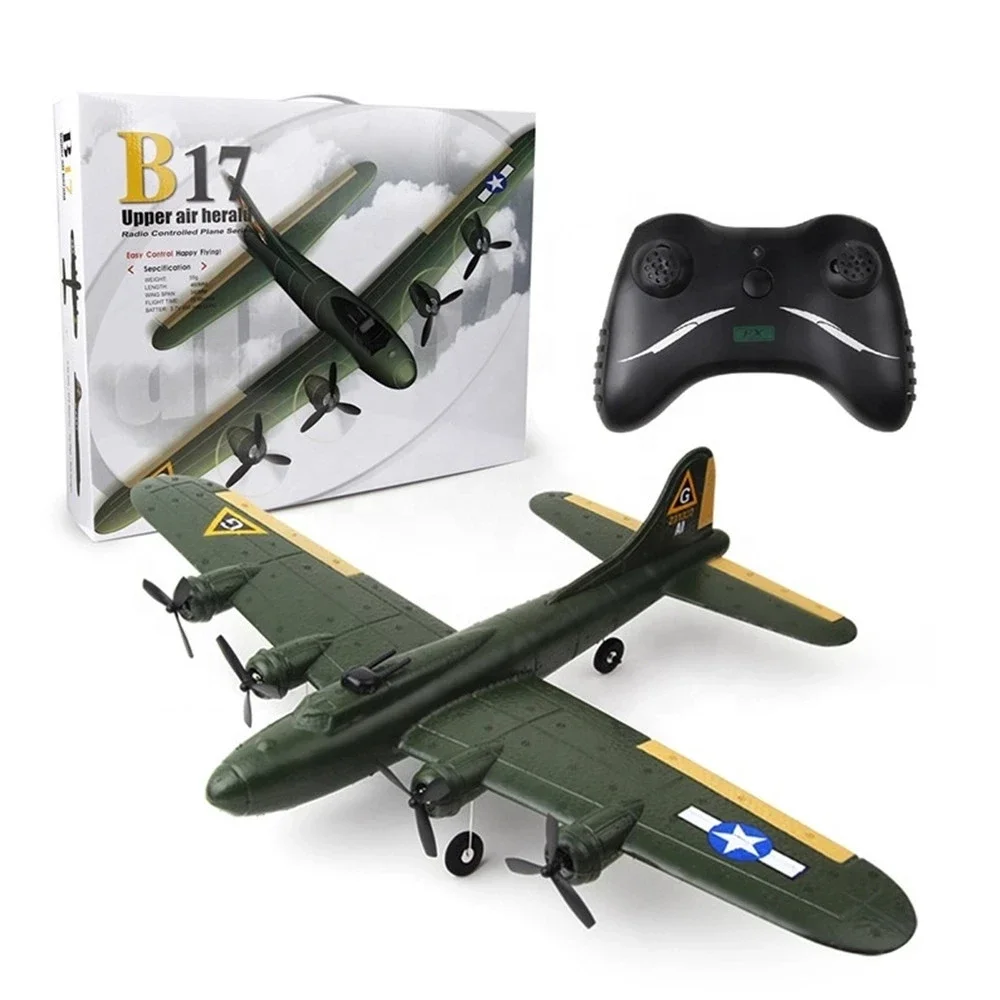 FX817 B17 RC Самолет с дистанционным управлением фиксированным крылом 2 4 ГГц Планер EPP