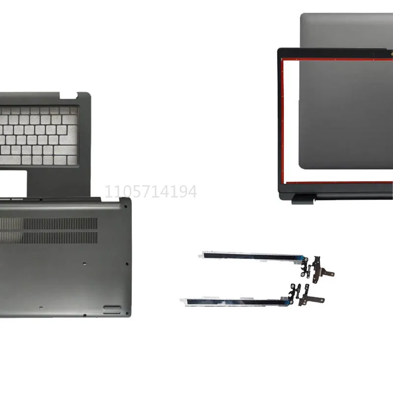 Фото НОВИНКА Для ноутбука Dell Latitude 3440 E3440: задняя крышка экрана/передняя рамка/шарниры/верхняя часть корпуса с подставкой для рук/нижняя часть корпуса/клавиатура, черный цвет. №1