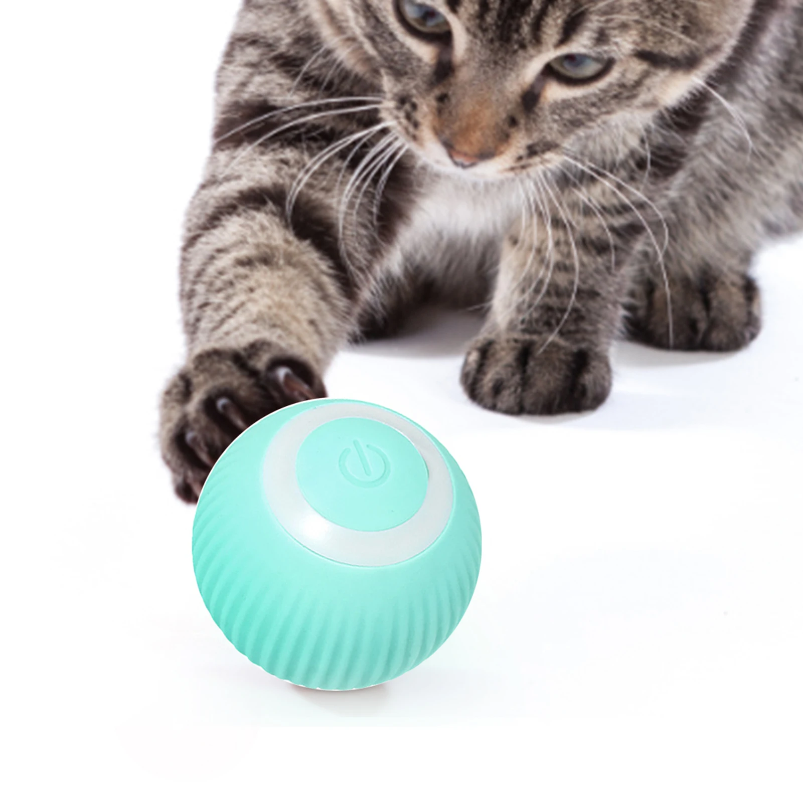 

Interactive Toys For Cats Moving Ball Puzzle Toy For Indoor Cat Kitten Pet Toy Stimulate Hunting Instinct Tool For Cats