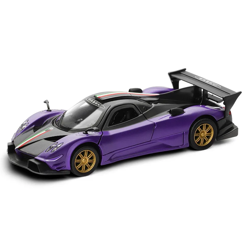 

Модель спортивного автомобиля Pagani со звуком светильник из сплава, модель игрушечного автомобиля, демонстрация коллекции, 1/31