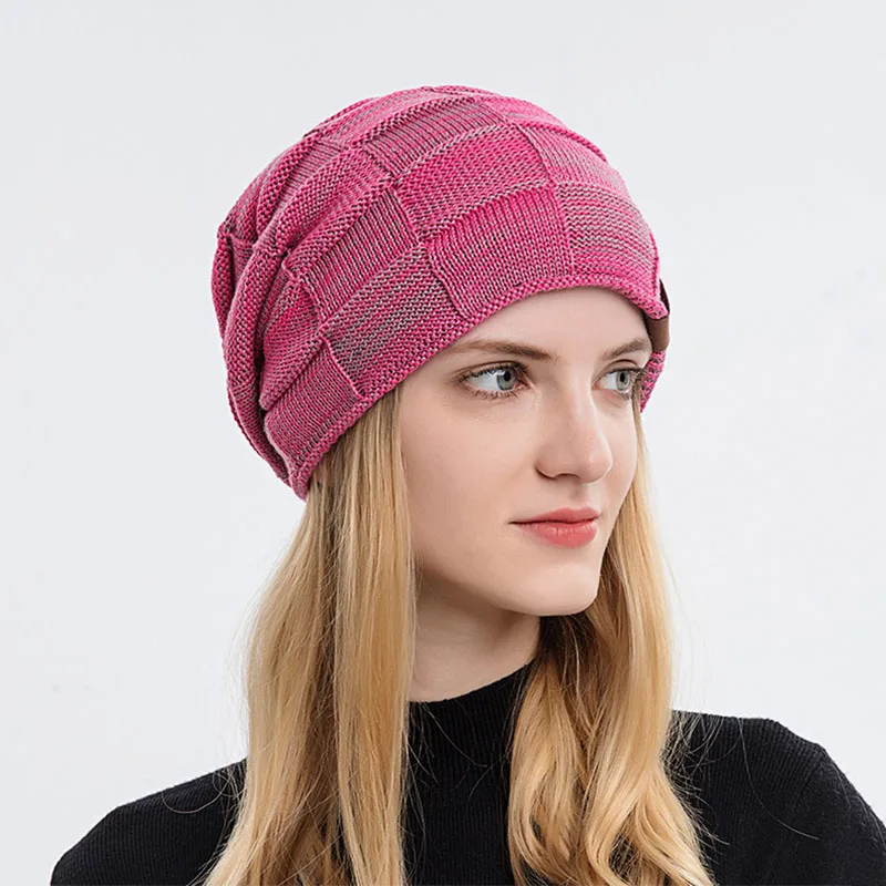 

Warm Beanies for Women Winter Fleece Skullies Beanies Women Bucket Girls Novelty Beanie Go Shopping Fashion Streetwear