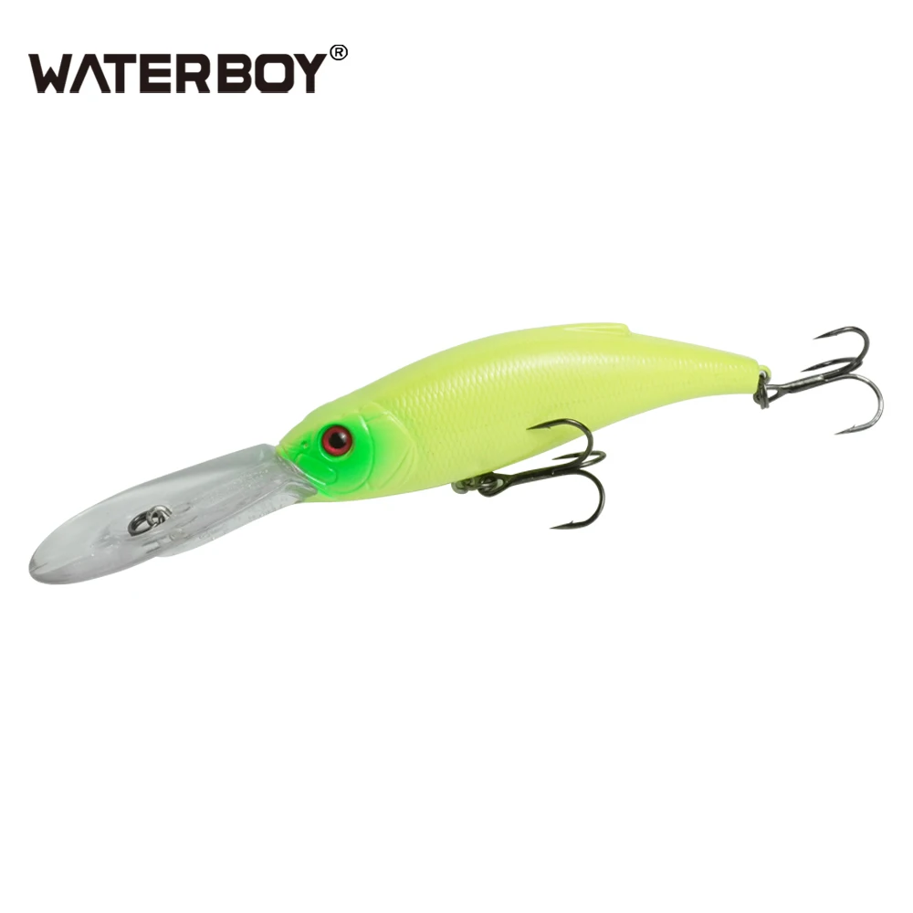 

WELLSHR 1 шт. Topwater жесткая приманка 9 см 17 г воблер приманка гольян приманка кренкбейт для карпа искусственная рыба