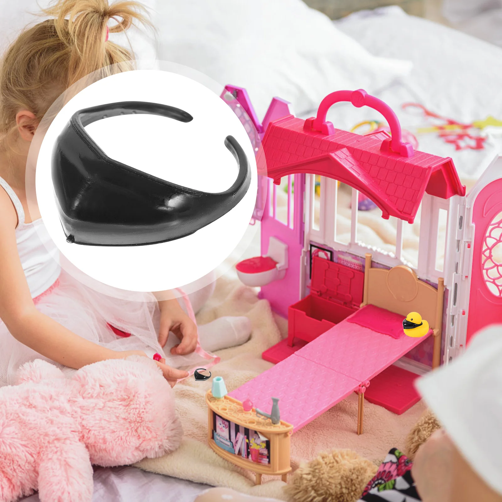 100 шт. аксессуары миниатюрные маски для кукол крошечные украшения ролевых игр