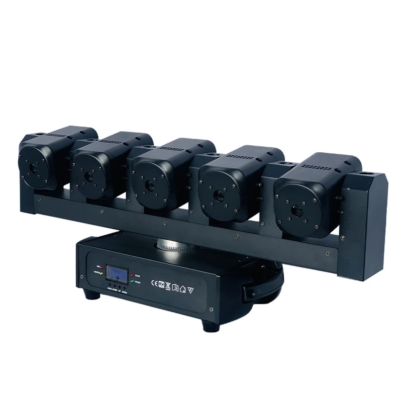 Цельный полноцветный лазерный движущийся головной светильник с пятью пальцами