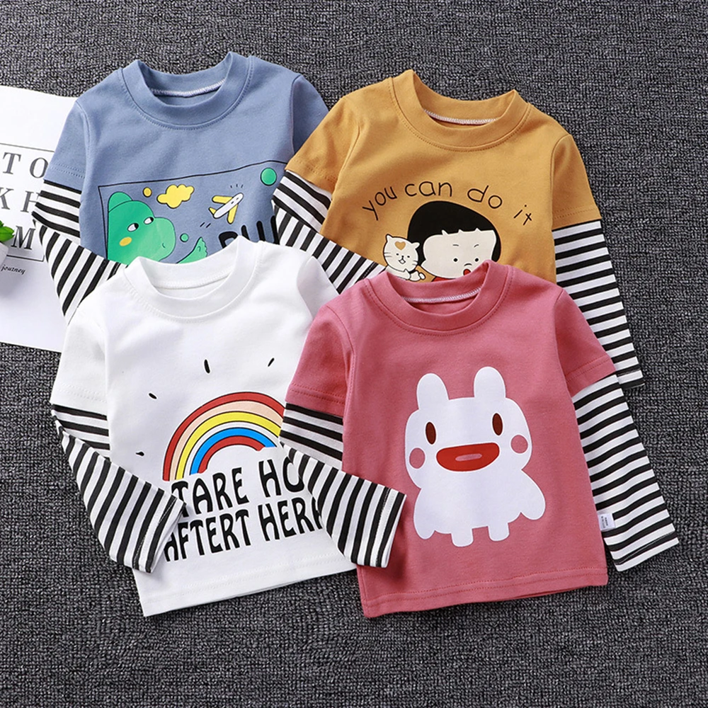 

Детская футболка с длинным рукавом, на возраст 2-6 лет