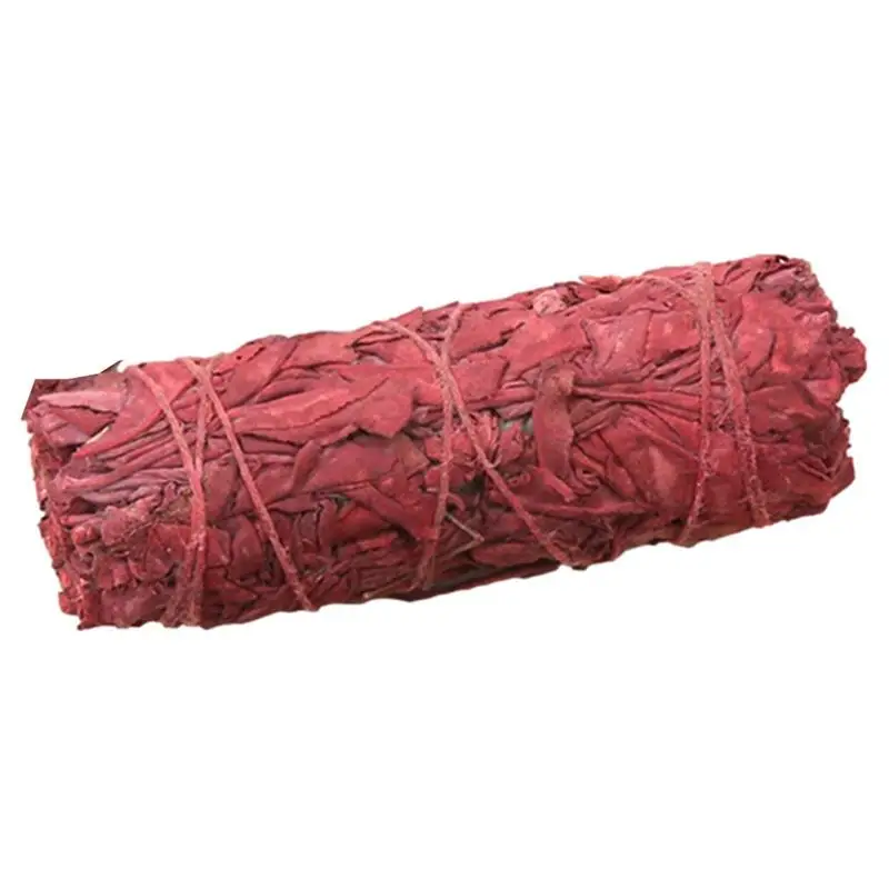 

Шалфей с драконом и кровью, красная шалфатка, шалфатка с пятнами, ароматическая палочка с драконом и кровью для ароматерапии, уборки, медита...