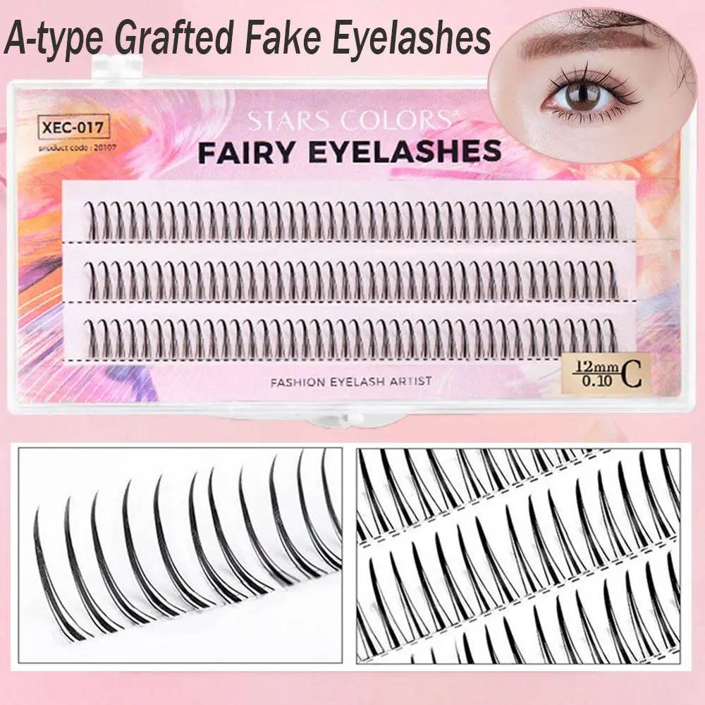 

Cluster Eyelash Extension False Eyelashes Individual Eyelashes A-type Grafted Fake Eyelashes Self Grafting Eyelashes