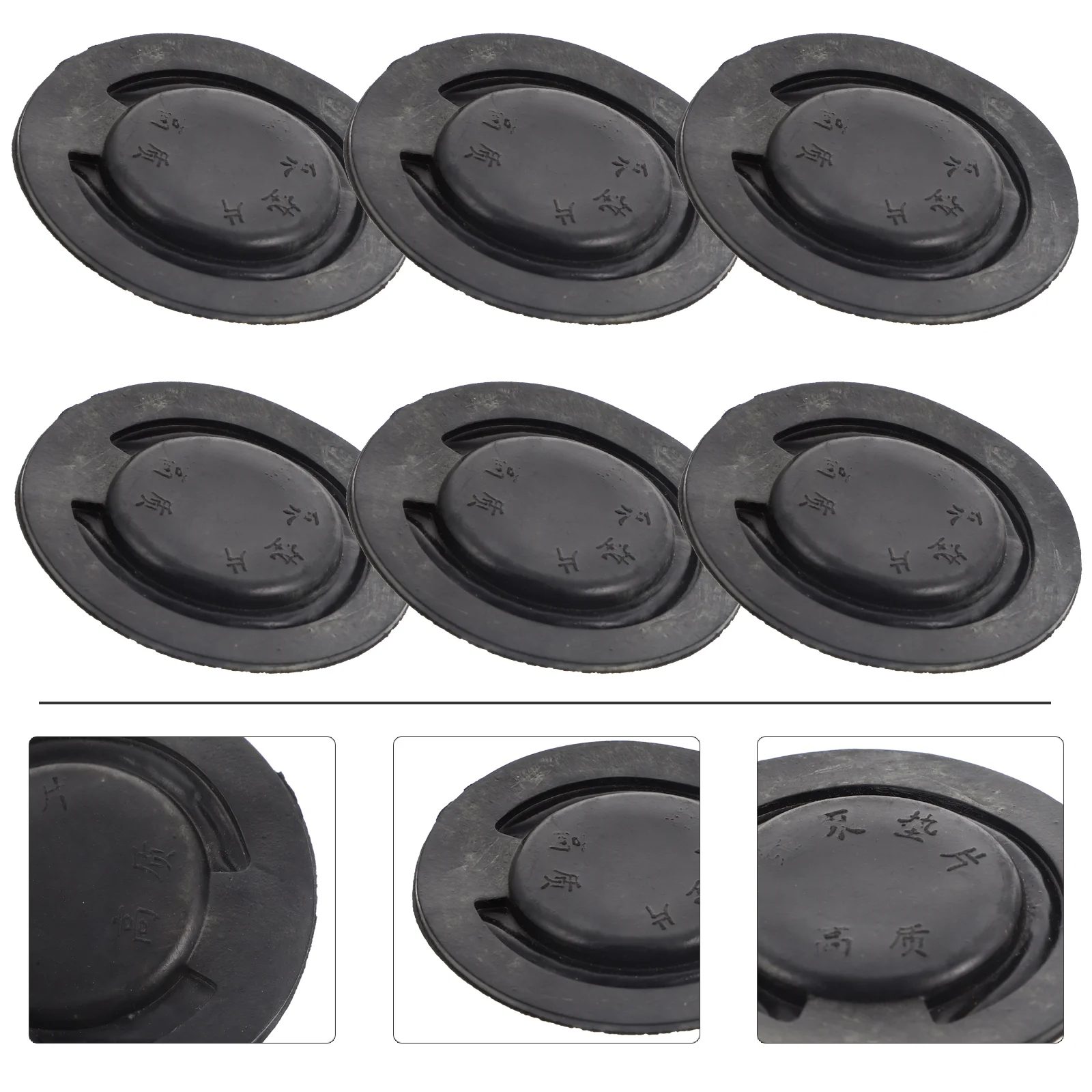 

6 Pcs Hand Pump Water Bowl Valves Gaskets Cushions Rubber Sealing Washers Lower House Universal Piston Professional