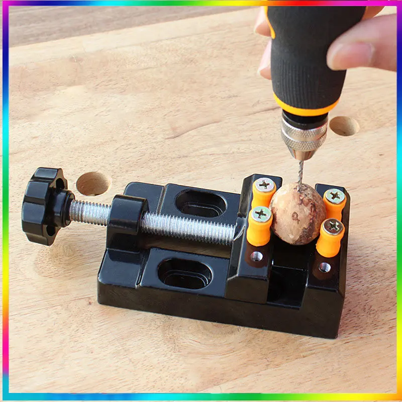 

57mm Mini Table Vise Universal Jaw Bench Clamp Vise Jaw Carving Drill Press Vice Pliers DIY Sculpture Carving Tool