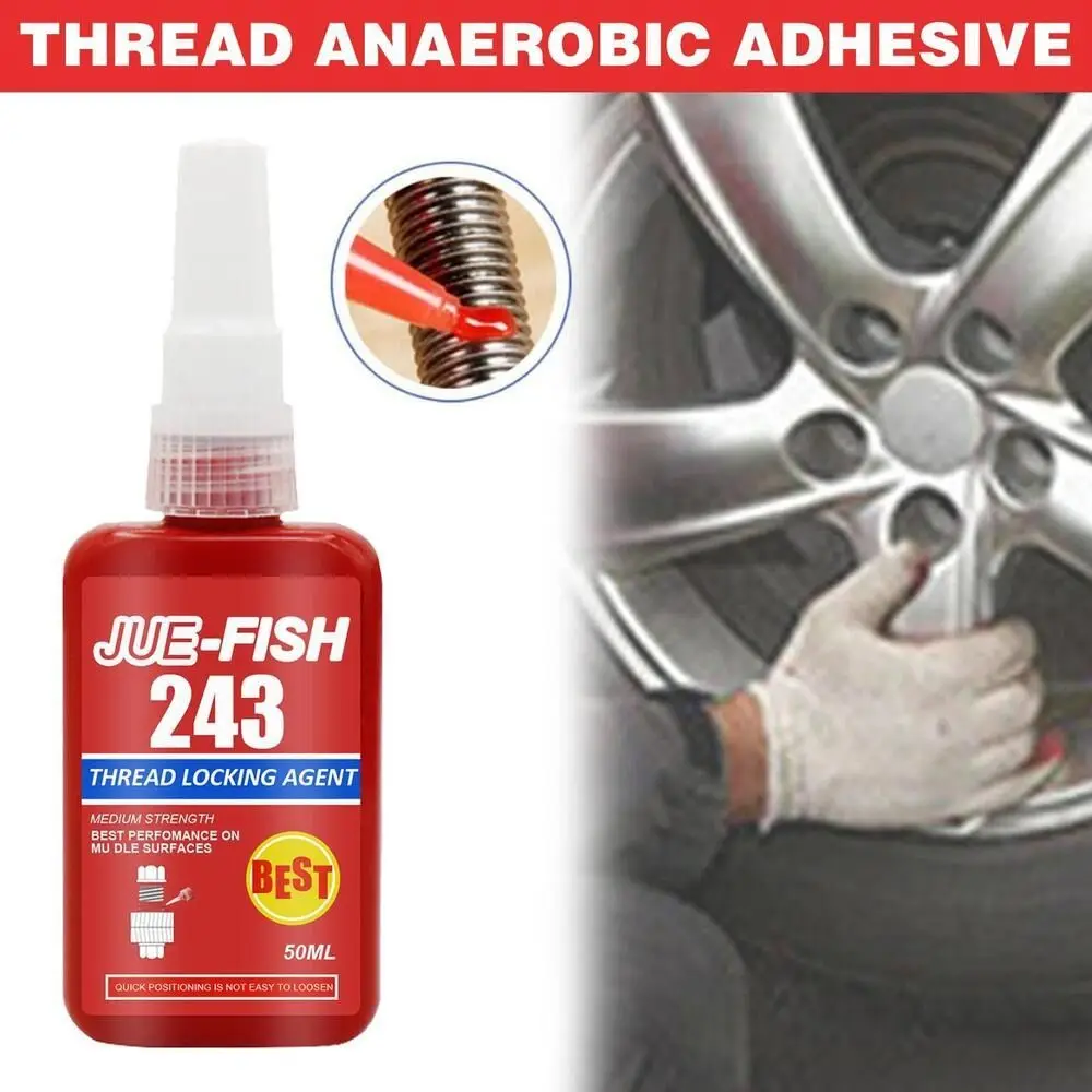

Electrical Machinery Screw Glue 50ml Anti-loosening Locking Adhesive Sealant Nut Compound 243 Glue