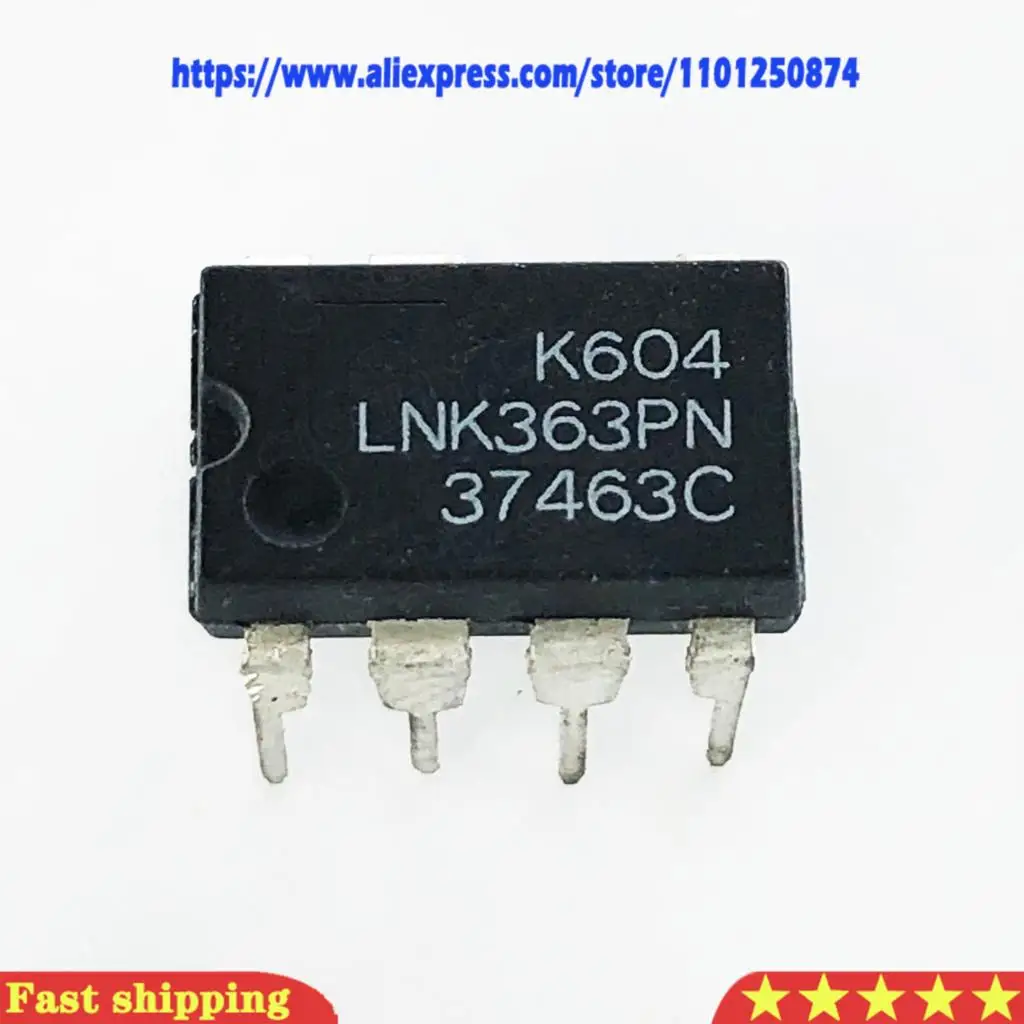 

10pcs LNK363PN DIP-7 LNK363P DIP7 LNK363 DIP 363PN Management IC
