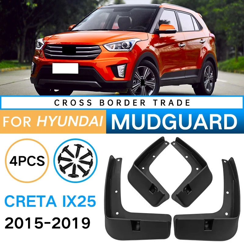 Брызговик для Hyundai Creta Ix25 2015-2019 брызговик щитка от грязи Аксессуары автомобилей