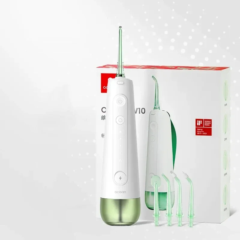 Фото Портативный умный ирригатор для полости рта Oclean W10, ирригатор для зубов, водный флоссер, очиститель зубов, Waterpulse, время работы до 30 дней №3