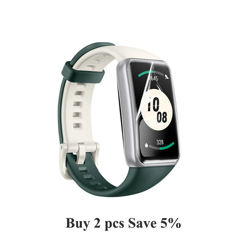 3D Curved Fit Full Screen Protector Film for Huawei Band 8 Clear Soft Protective Film Not Glass for Huawei Band 8 NFC 1-5Pcs