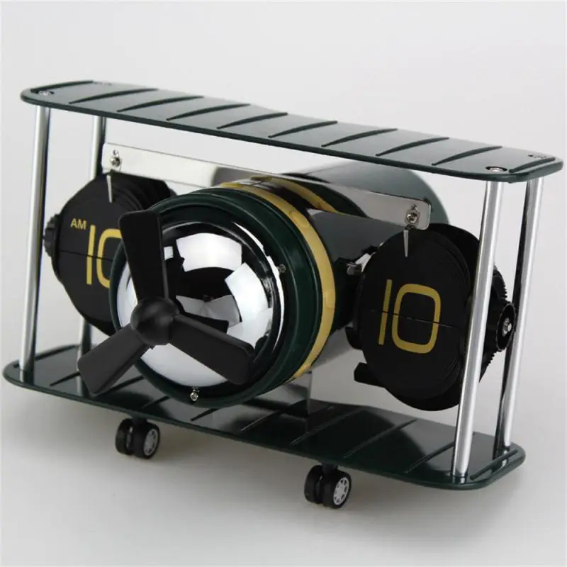 

Automatic Clock Flip Screen Time Fashion Decoration Home Decoration Ornaments Creative Design Fashionable Clock Clock Ornaments