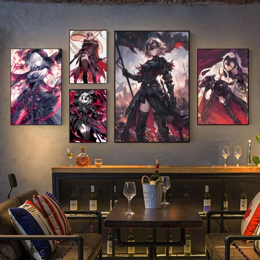 Плакат F-Fate J-выполненный в стиле дуги наклейки декор для игровой комнаты подарки