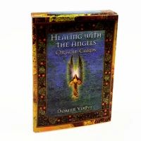 healing with the angels cards 44 cards fate divination tarot card table game with online guidebook for adult children board game