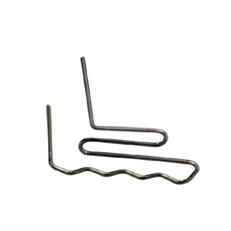 

Curved Double Corner Plastic Welder Machine Soldering Welding Wire Hot Stapler Staples Bumper Repair 0.8mm Standard Pre-Cut