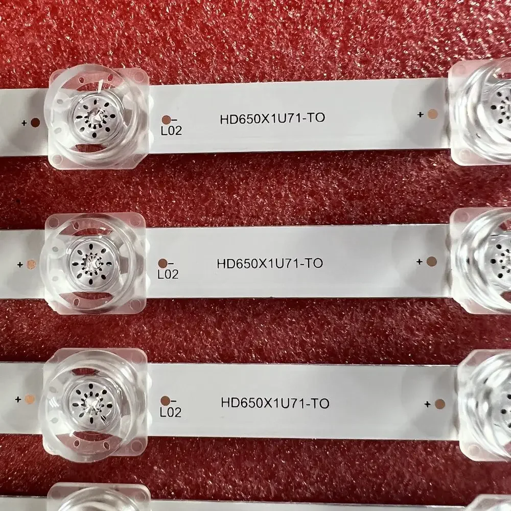 Светодиодная лента подсветки для Hisense 65A7320F 65A7320FIL 65A7100FTUK 65A7300FTUK 65AE7000FTUK HD650X1U8 SVH650AH8