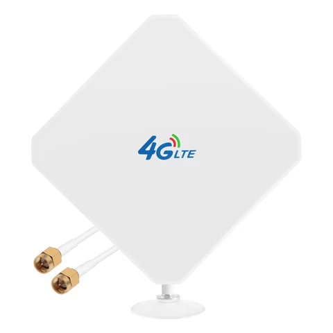 Широкополосная кабельная антенна MIMO с высоким коэффициентом усиления 3G 4G LTE 35dBi для маршрутизатора SMA
