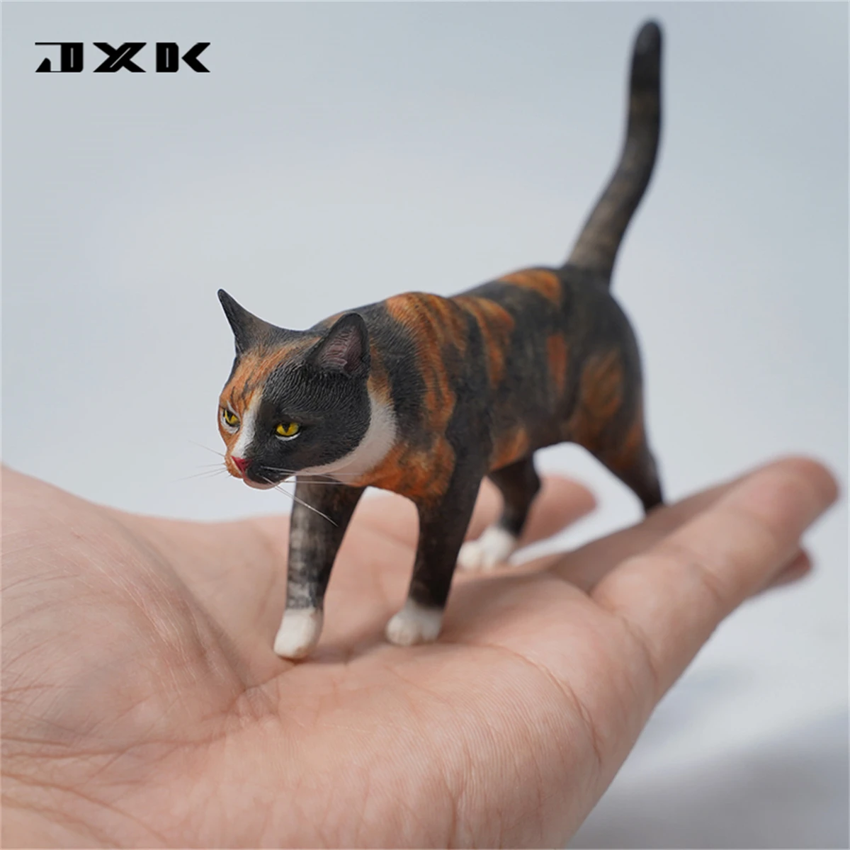 

JXK 1/6 Felis Catus Lazy Walking Cats Model 5 Colors for Adult Children Xmas Gift Toys Animal Figure Desktop Ornaments Decor