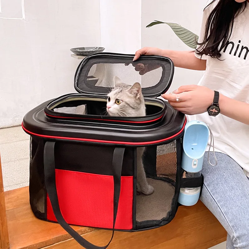 

Складная воздухопроницаемая Сумка-тоут для домашних животных