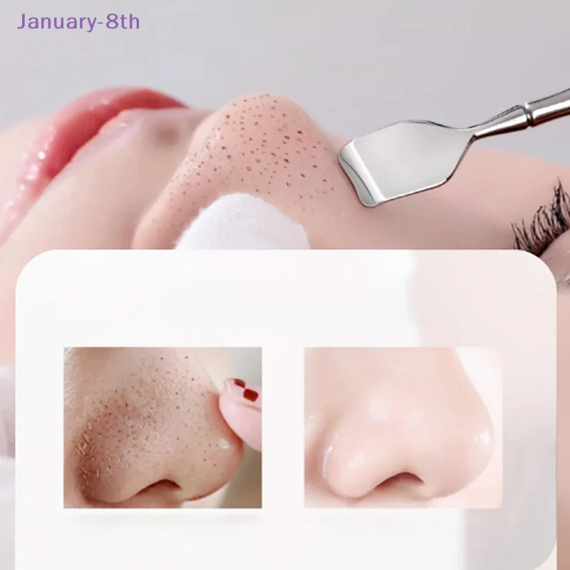 Двустороннее средство для удаления черных точек шпатель носа очистки пор