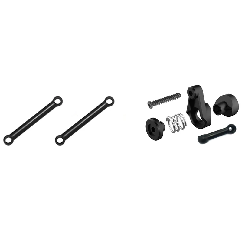 

2 шт. стержень рулевого соединения Тяговый стержень для SG 1603 SG 1604 SG1603 SG1604 1/16 и 1 комплект сервопривода усилитель поворотный рычаг стержень