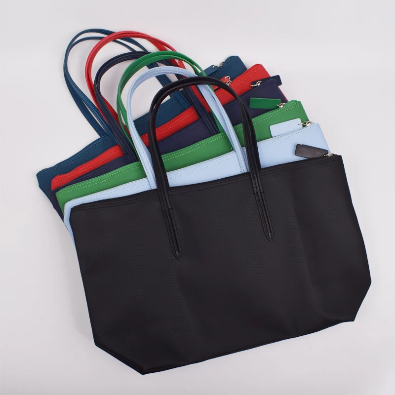

Famous Brand Handbag Totebag Women Big Crossbody Bag Casual Tote PVC Shoulder Bags Female Shopping Messenger Bag Sac With LOGO