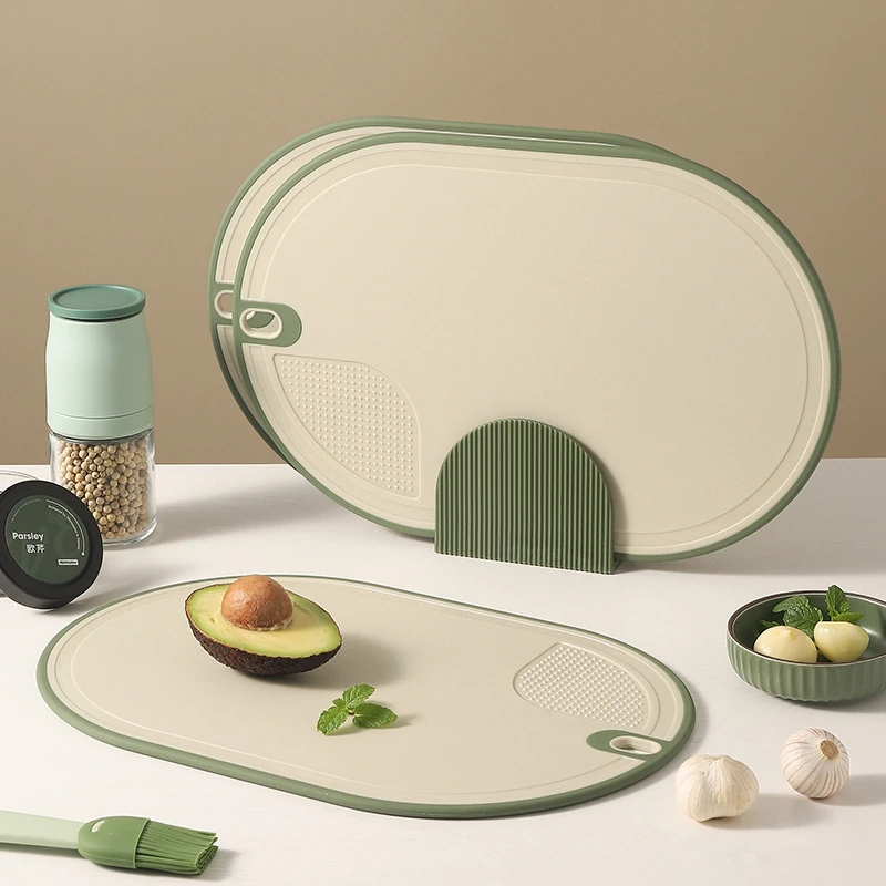 

Household Chopping Block Kitchen Cutting Board Double-sided Fruit Chopping Board Plastic PP Anti-skid Anti Mildew Chopping Board