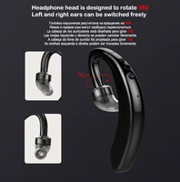 wireless bluetooth earphone business noise control headset with mic sport ear hook earphones for iphone 12 samsung xiaomi