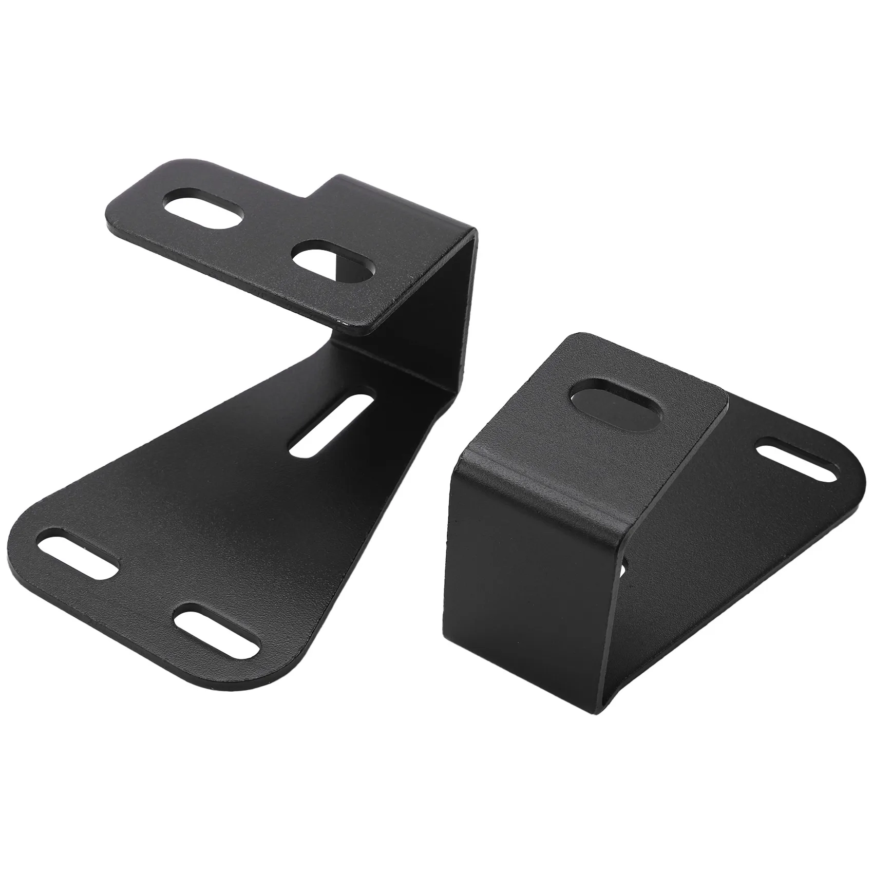 

High Lift Jack Mount Hinge Mounting Hood Bracket Jack for Jeep Wrangler CJ 1944-1986 / YJ 1987-1995 / TJ 1997-2006 (Pair, Black)