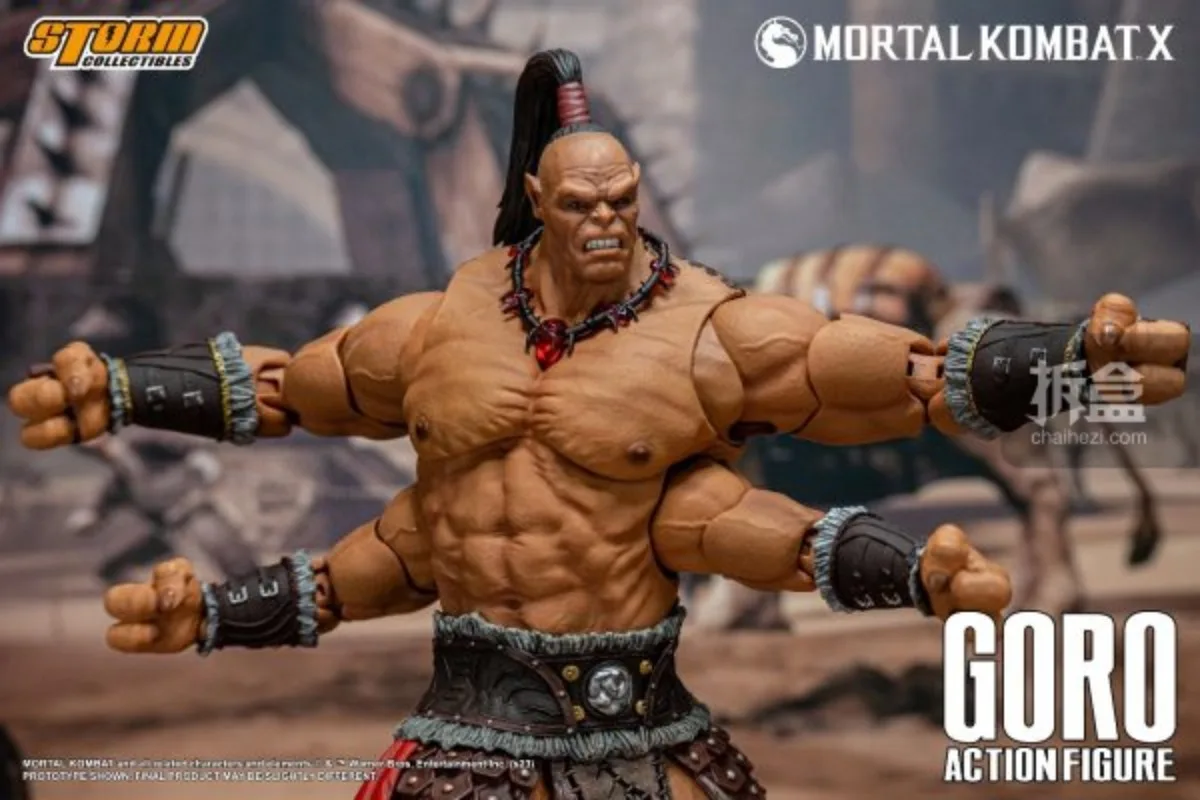 Фото Фигурки Storm Toys: Оригинальные персонажи серии Mortal Kombat - Fire Dragon, Sub-Zero, Motaro, Lu Kang, Goro. Коллекционные модели для файтинг-игр, масштаб 1/12. №5