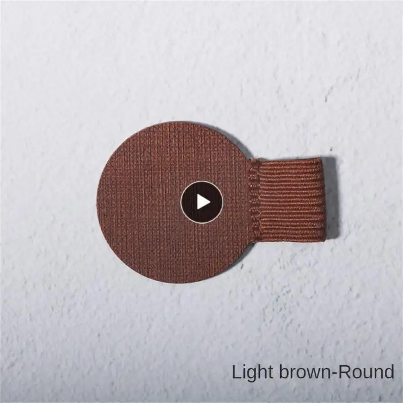 

Durable Leather Portable Beautiful Notebook Fashion Accessories Stationery Small Self-adhesive Simple Pen Case Storage Household