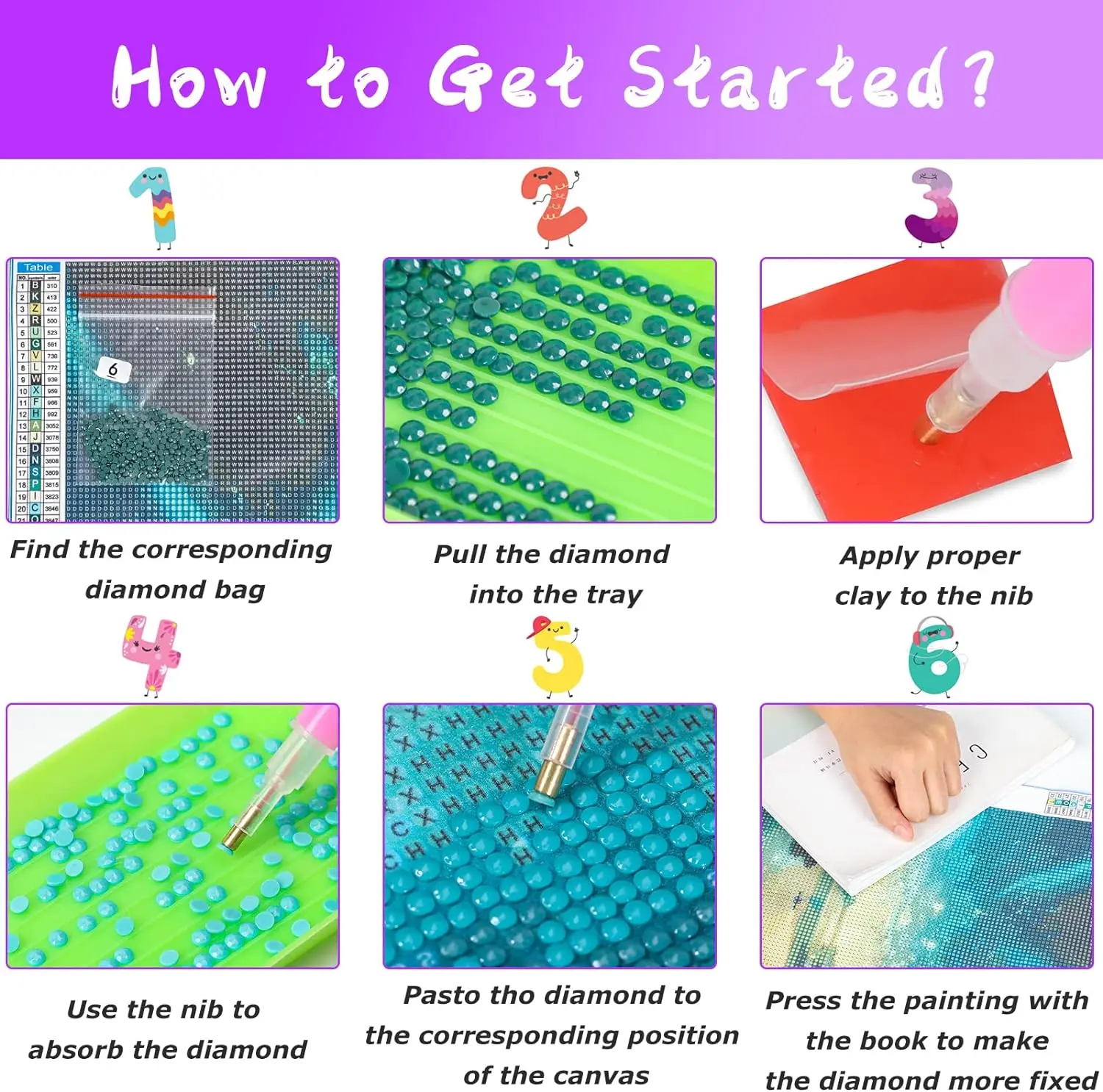 Набор для алмазной живописи 5D Chimpanzee абстрактные Gorillas творчества алмазная