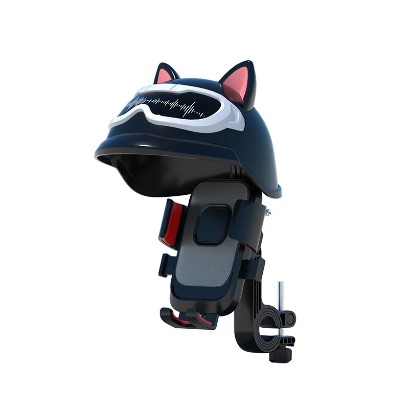 

Waterproof Sunshade Holder for Electric Bikes and Motorcycles, Designed for Riders' Navigation with Helmet Stand